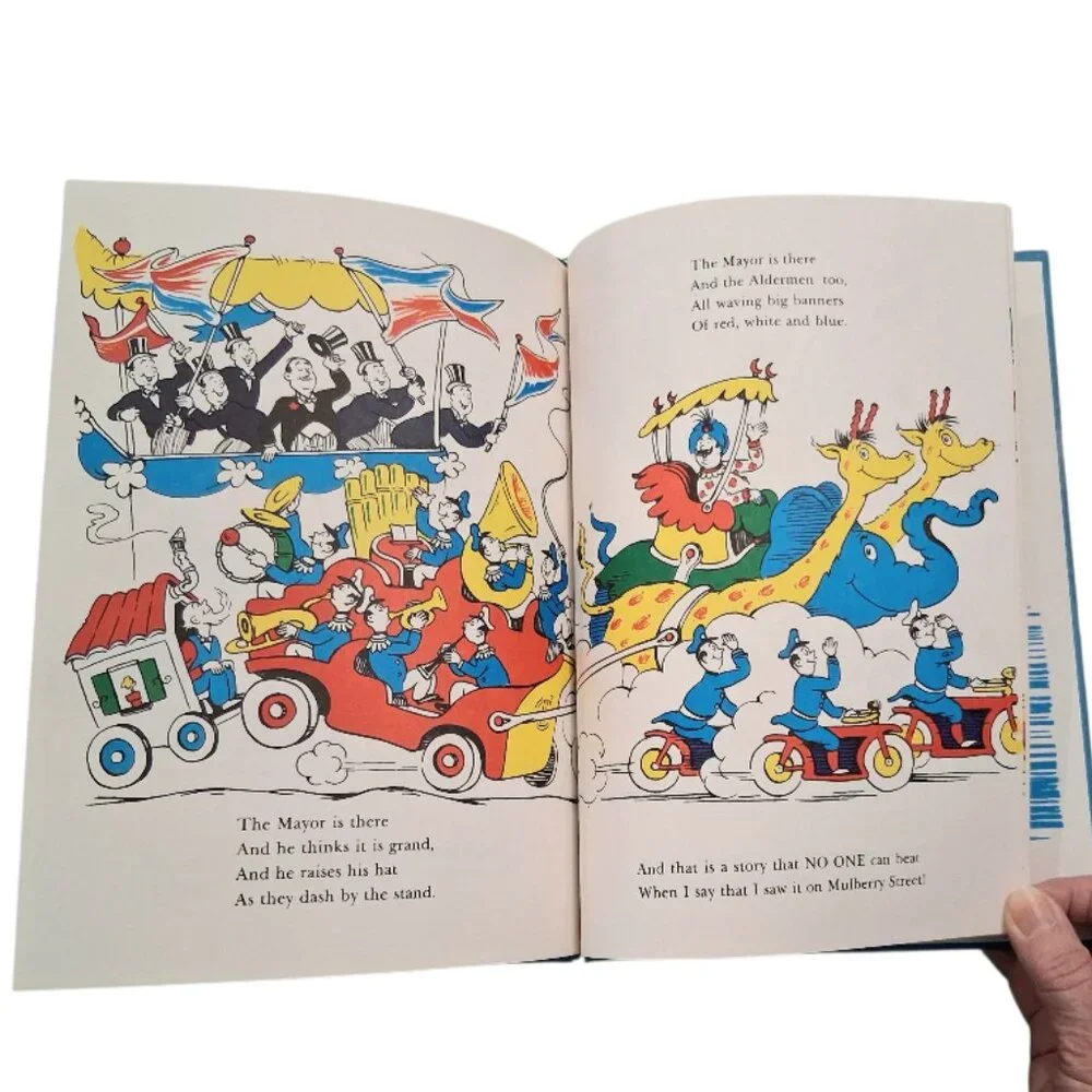 And I Think I Saw It On Mulberry Street Dr. Suess (1937, Vintage BCE, Banned)